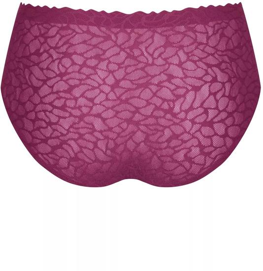 Sloggi Zero Feel Lace 2.0 High Waist wine