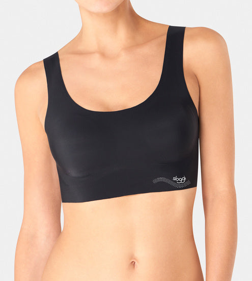 Sloggi ZERO FEEL Shirt Top black sportlich