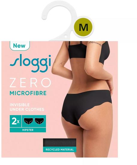 Sloggi ZERO Microfibre 2.0 H Hipster 2er Pack schwarz