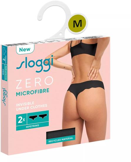 Sloggi ZERO Microfibre 2.0 HHipstring 2er Pack schwarz