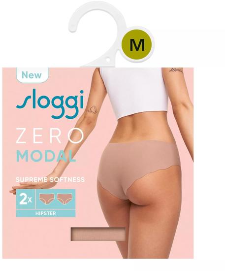 Sloggi ZERO Modal 2.0 H Hipster 2er Pack cameo brown