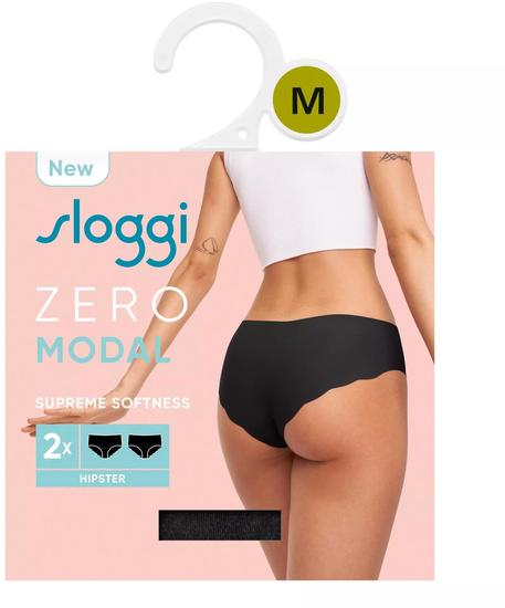 Sloggi ZERO Modal 2.0 H Hipster 2er Pack schwarz