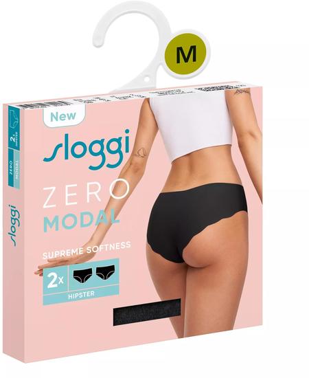 Sloggi ZERO Modal 2.0 H Hipster 2er Pack schwarz