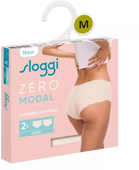 Sloggi ZERO Modal 2.0 H Short 2er Pack angora