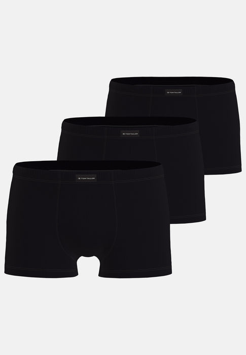 TOM TAILOR Hip Pants 3er Pack black