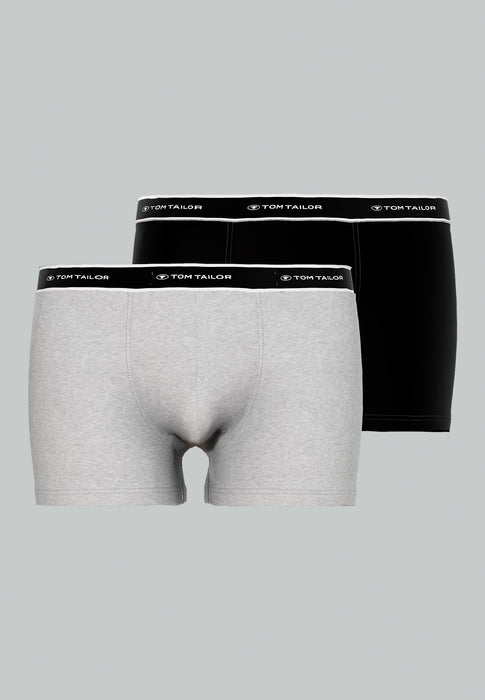 TOM TAILOR Hip Pants 2er-Pack darkgrey melange