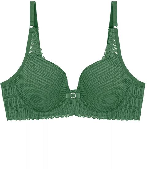Triumph Aura Spotlight T Bügel-BH mit Halbschale und Einlage lush green