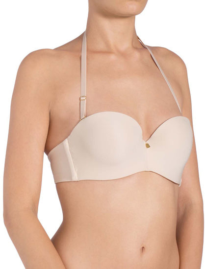 Triumph Body Make-Up Essentials Bügel-BH mit Einlage und abnehmbaren Trägern nude beige