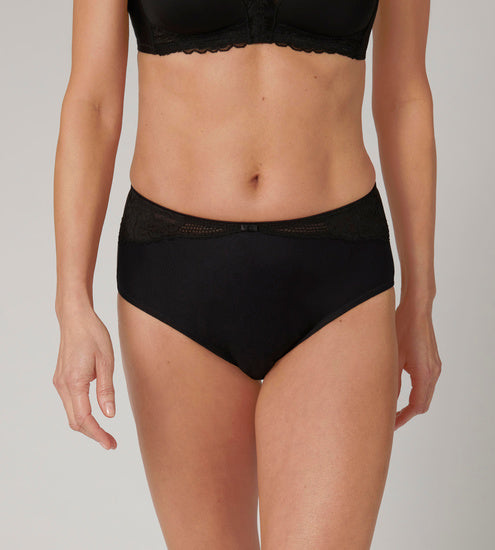 Triumph Briefs Modern Lace+Cotton Maxi black