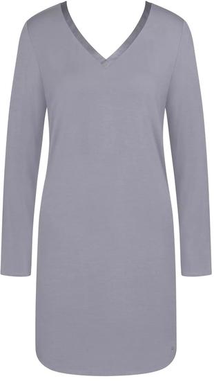 Triumph Climate Aloe Nachthemd (Strickware), Langarm morandi grey