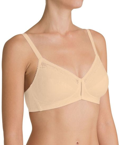 Triumph Cotton Beauty BH ohne Bügel teint
