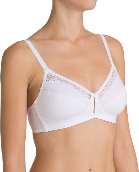 Triumph Cotton Beauty BH ohne Bügel white