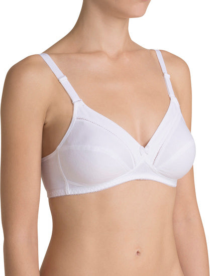 Triumph Cotton Classic Stretch BH ohne Bügel white