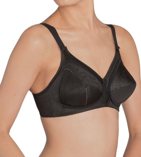 Triumph Doreen + Cotton 01 BH ohne Bügel black
