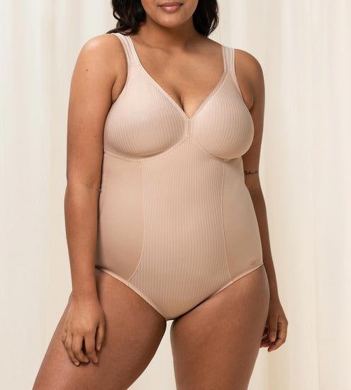 Triumph Modern Soft+Cotton Body ohne Bügel neutral beige