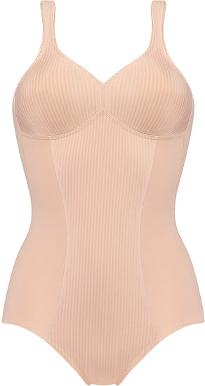 Triumph Modern Soft+Cotton Body ohne Bügel neutral beige