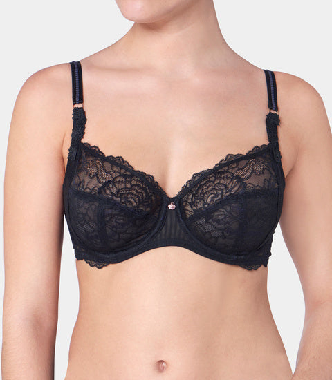 Florale by Triumph Peony Florale Bügel-BH BLACK