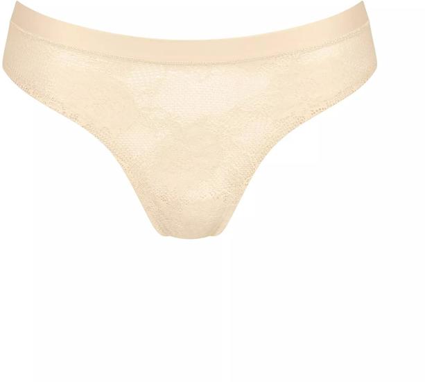 Triumph Smart Deco High Leg string creamy dream
