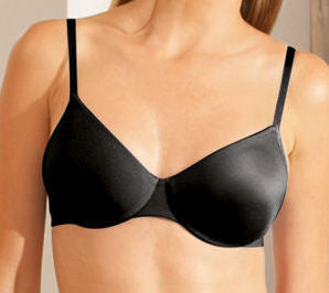 Triumph Soft Sensation Damen Miederwaren BH kurz Mittelträger mit Bügel black