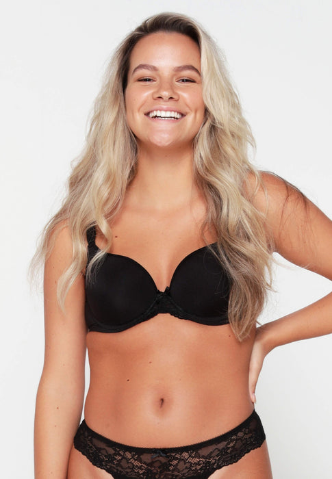 1400-1 DAILY T-Shirt BH Schwarz