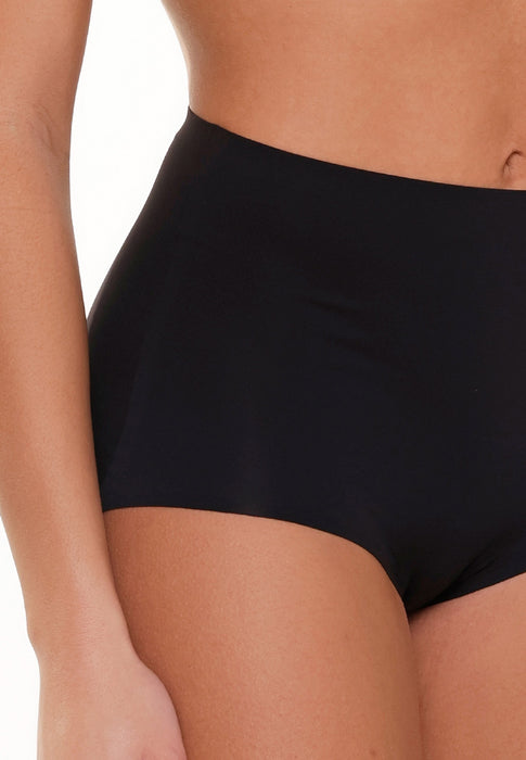 1400HWB-1 2er-Pack Taillenslips Schwarz