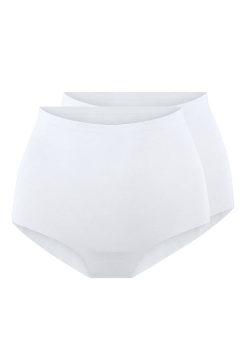1400HWB-1 2er-Pack Taillenslips Elfenbein