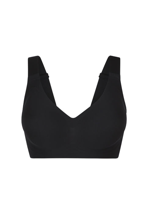 1400P-1 Unsichtbarer gepolsterter soft BH Schwarz