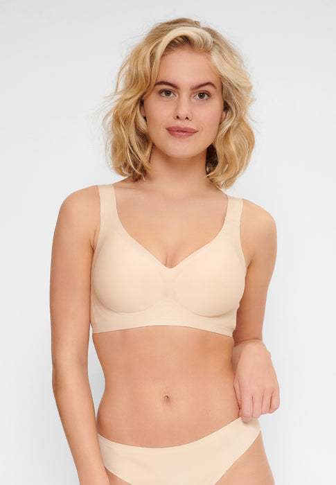 1400P-1 Unsichtbarer gepolsterter soft BH Blush