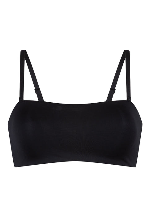 1410-2 Bandeau Top Schwarz