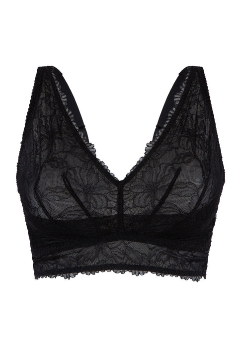 1800P-1 Bralette Schwarz