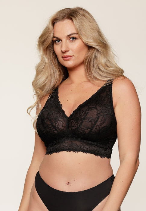1800P-1 Bralette Schwarz