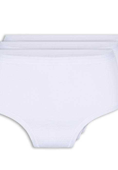 3607B-1 3er Pack Maxi Slip Weiß