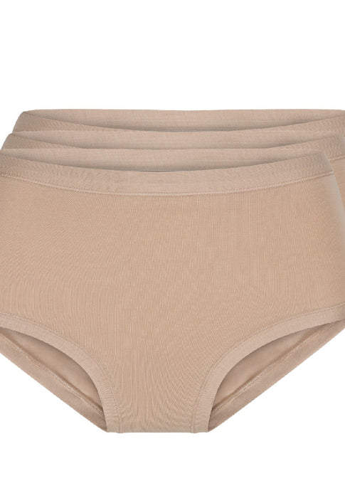 3607B-1 3er Pack Maxi Slip Blush