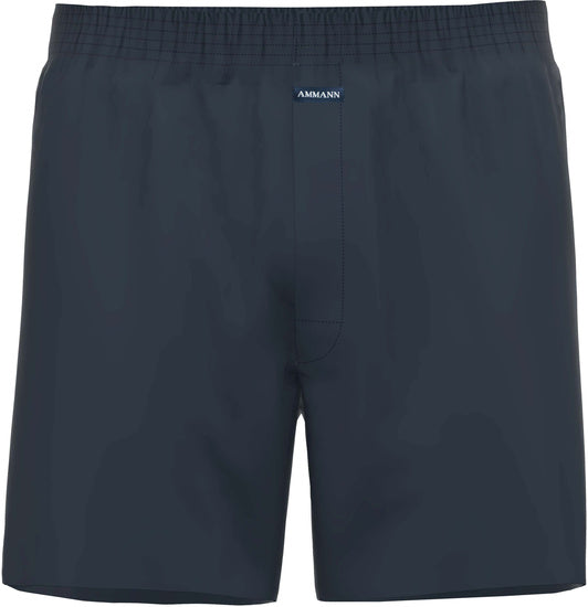 AMMANN Boxer-Short, Basic Cotton, nightblue