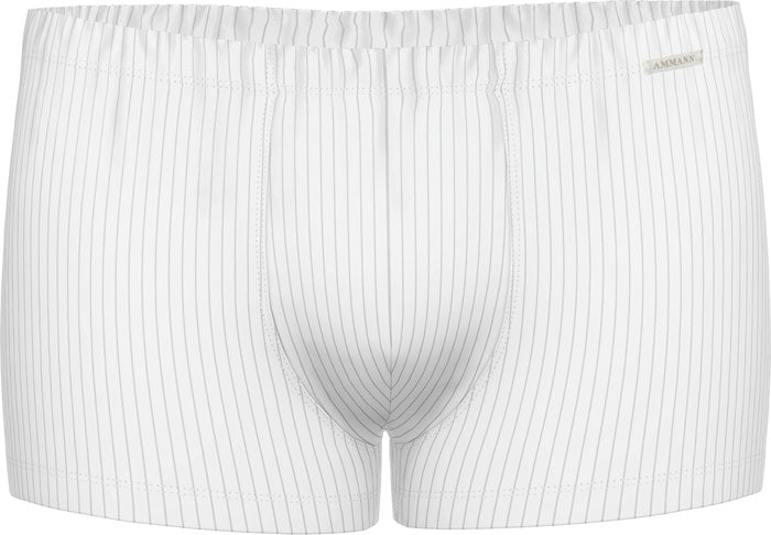 AMMANN Retro-Short, Serie Smart & Stripes, weiß