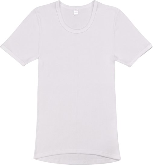 AMMANN Shirt 1/2 Arm, Serie 26 Doppelripp, weiß