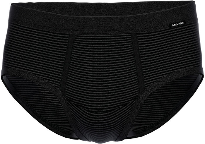 AMMANN Slip mit Eingriff, Serie Jeans, anthrazit