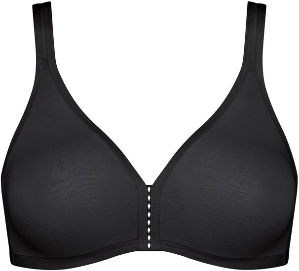 Triumph Eileen  Damen Miederwaren BH kurz Mittelträger ohne Bügel schwarz