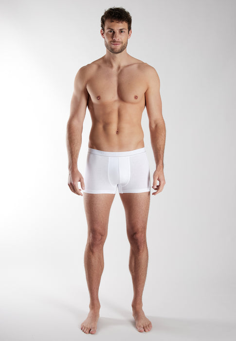 BUGATTI Pants, 2er Pack weiß-hell-uni