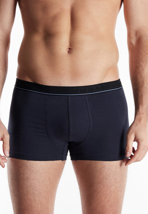 BUGATTI Pants, 2er Pack blau-dunkel-uni