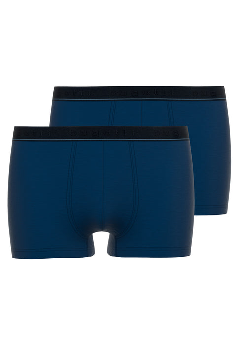 BUGATTI Pants, 2er Pack blau-dunkel-uni