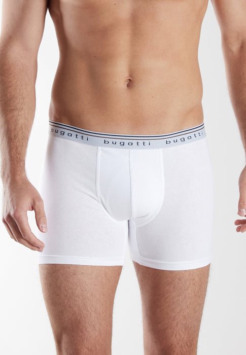 BUGATTI Comfort Pants, 3er Pack grau-mittel-melange