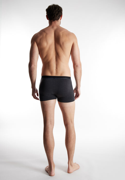 BUGATTI Pants, 2er Pack schwarz-dunkel-melange