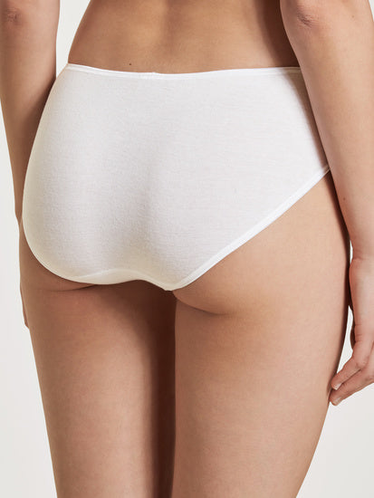 Calida Damen Minislip Cotton Desire weiss