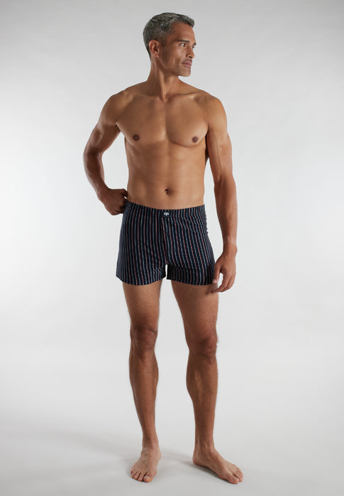 CECEBA Shorts 2er Pack navy-red