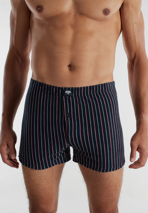 CECEBA Shorts 2er Pack navy-red