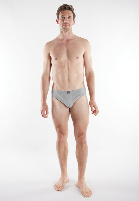 CECEBA Sport Slip 5er Pack grau-dunkel-melange