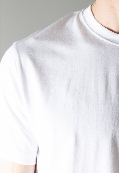 CECEBA Shirt, 1/2, Rundhals 2er Pack weiss