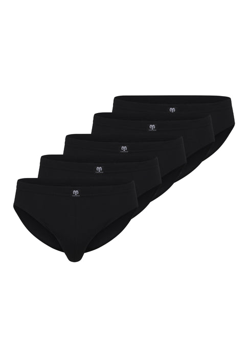 CECEBA Sport Slip 5er Pack black