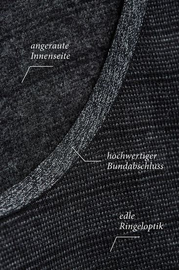 conta Damen Achselhemd schwarz geringelt 1-er Pack